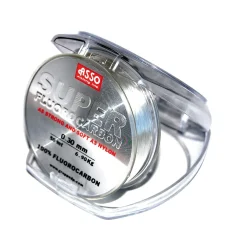 ASSO Super Fluorocarbon 50m 0,30mm 6,90 kg Clear Vorfachschnur