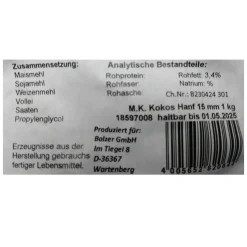 Balzer Matze Koch Kokos/Hanf  15mm Booster Balls Boilies