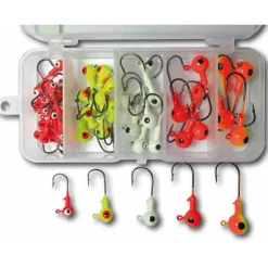 Behr Jighaken Set 44 Stück Jigkopf Sortiment