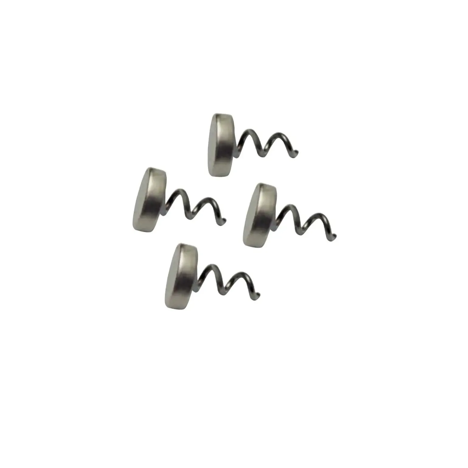 Behr NLC Spiral-Magnet – Gummifisch-Magnet-Haken System 4 Stück