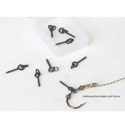 Behr RedCarp Pop Up Boilie-Schrauben mit Ring Karpfenzubehör