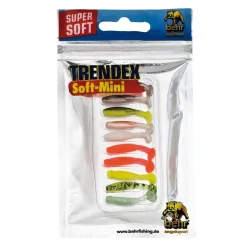 Behr Trendex Soft-Mini Gummifisch Angelset 5cm Multi Color Mix