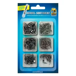 Behr Wirbel Set mit Karabiner Set 120 Teile