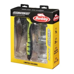 Berkley Celebration Set Cullshad Shallow 20cm 79g  Gummifisch Set