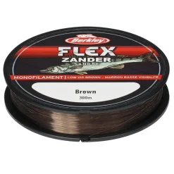 Berkley Flex Zander 300m 0,28mm Brown Monofile Angelschnur