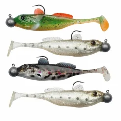 Berkley Pulse Realistic Goby 7cm 4pcs Gummifisch-Set