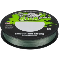 Berkley Sick Braid Moss Green 0,10mm Geflochtene Angelschnur Wunschlänge