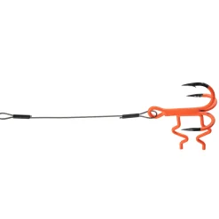 BKK Assist Spear Stinger 7x7 Wire Zander UVO 6cm 7kg 0,36mm #6 Gummifisch Zubehör