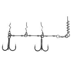 BKK Chain-21 Stinger Rig 2/0# Stingerhaken