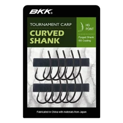 BKK Curved Shank #6 Karpfenhaken