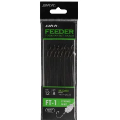 BKK Feeder Tournament FT-1 Bayonet Rigs-Braid 10# Feeder-Rig