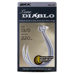 BKK Lone DIablo Ultra Antirust 3/0# Einzelhaken