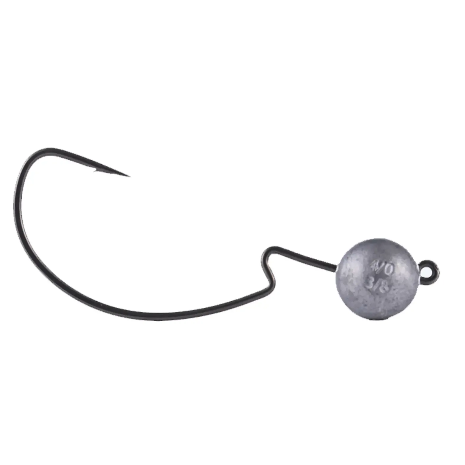 BKK Silent Chaser-1X-EWG Round Head 4/0# 21g Jig-Offsethaken