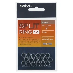 BKK Split Ring-51 Stainless 4# Sprengring