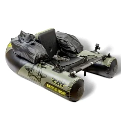 Black Cat Battle Boat Belly Boot