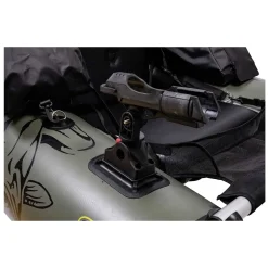 Black Cat Battle Boat Belly Boot