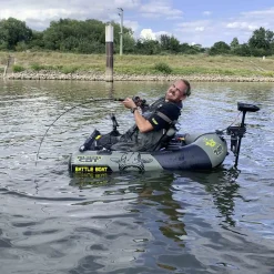 Black Cat Battle Boat Belly Boot