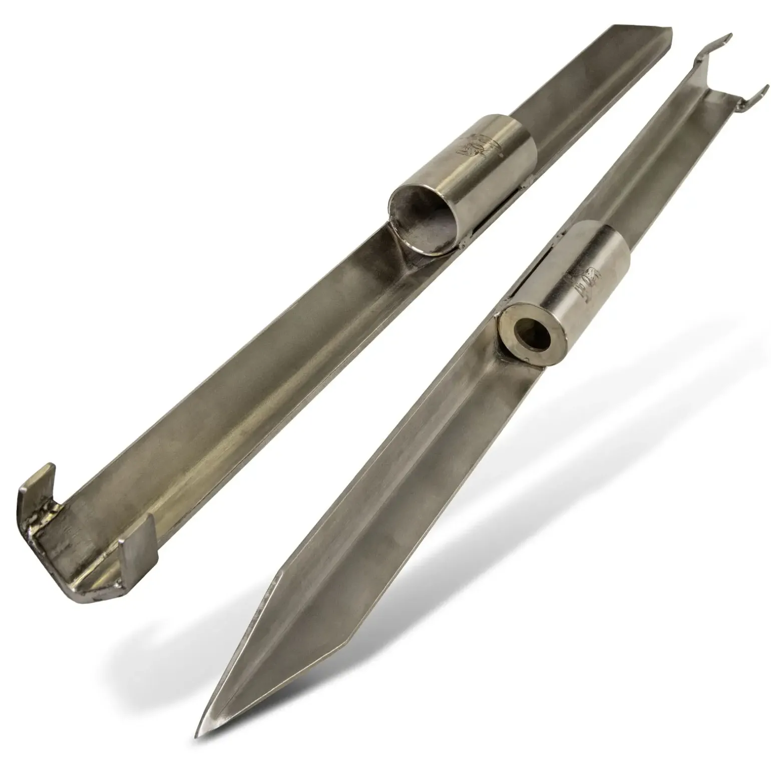 Black Cat Edelstahl-Rutenhalter 0,85m