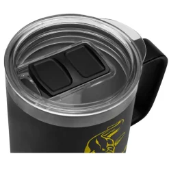 Black Cat Stainless Steel Thermal Mug Thermobecher