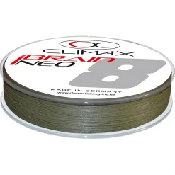 Climax iBraid NEO 135m 0,22mm olive Geflochtene Angelschnur