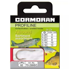 Cormoran Profiline Allroundhaken Sortiment Gebundenes Vorfach