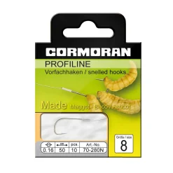 Cormoran Profiline Madenhaken gebunden Gr.14 0,12mm