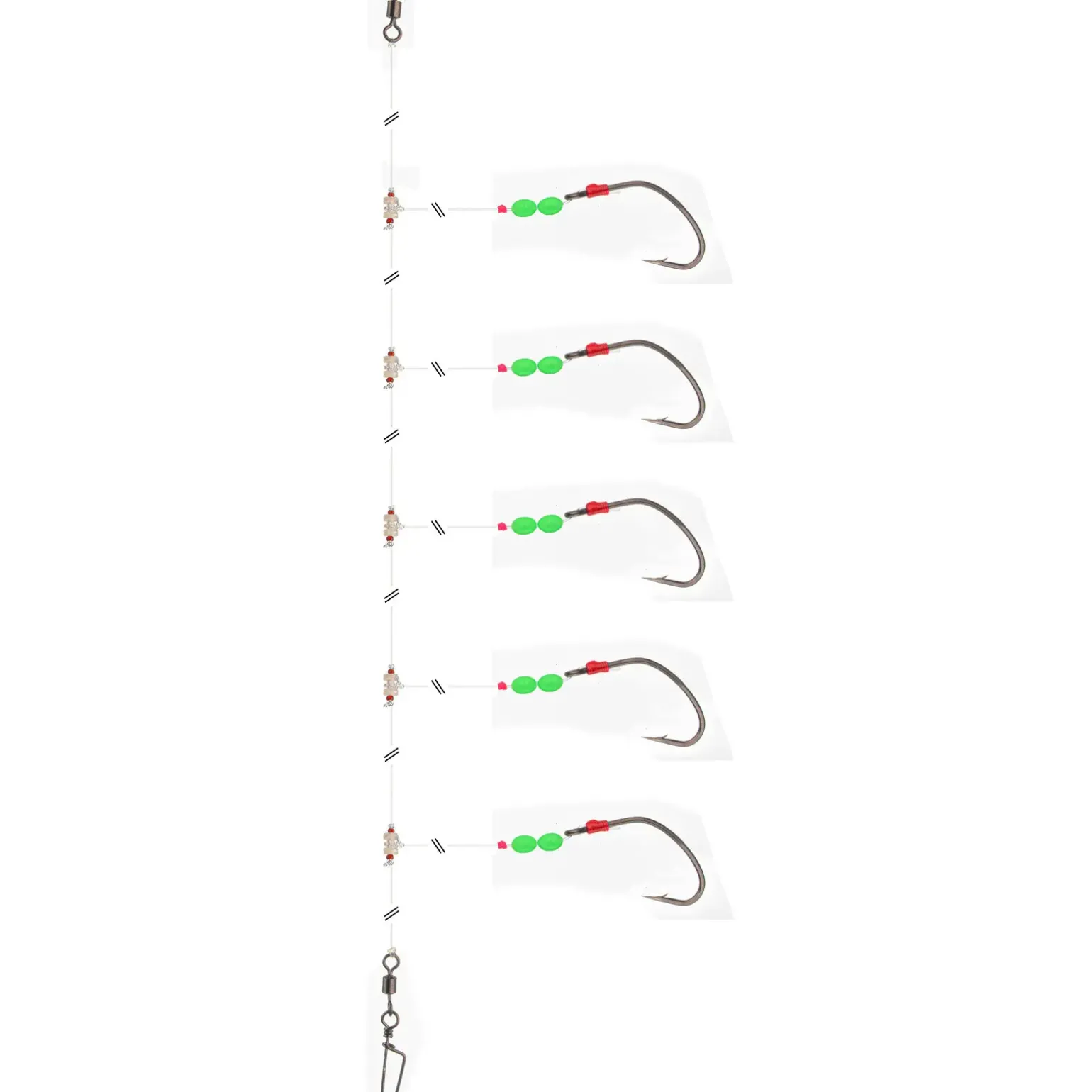 Daiwa Grand Wave Rotbarsch-Vorfach 360 Gr5/0