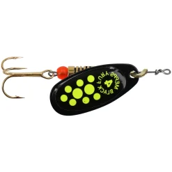 Daiwa Mepps Black Fury Chartreuse Dots Gr. 2 Blister Spinner