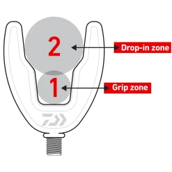 Daiwa N'ZON Dual Feeder Rod Rest Feederrutenablage