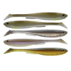 Daiwa Prorex Slim Shady Nature Color Set 7.5cm 5St. Gummifischset