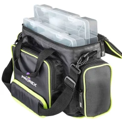 Daiwa Prorex Tackle Box Bag M Angeltasche mit 2 Boxen