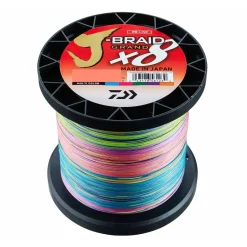 Daiwa Schnur J-Braid Grand X8 Multicolor 0,18-12,5 geflochtene Angelschnur Wunschlänge