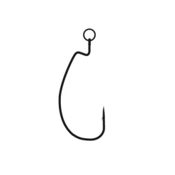 Daiwa Steez Worm Hook Wide Offset #3/0 Einzelhaken