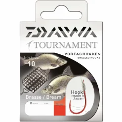 Daiwa Tournament Brassen/Feeder Gr.6 Gebundene Feeder-Vorfachhaken