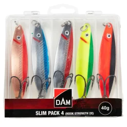 DAM Slim Lachsblinker 40g Angelset