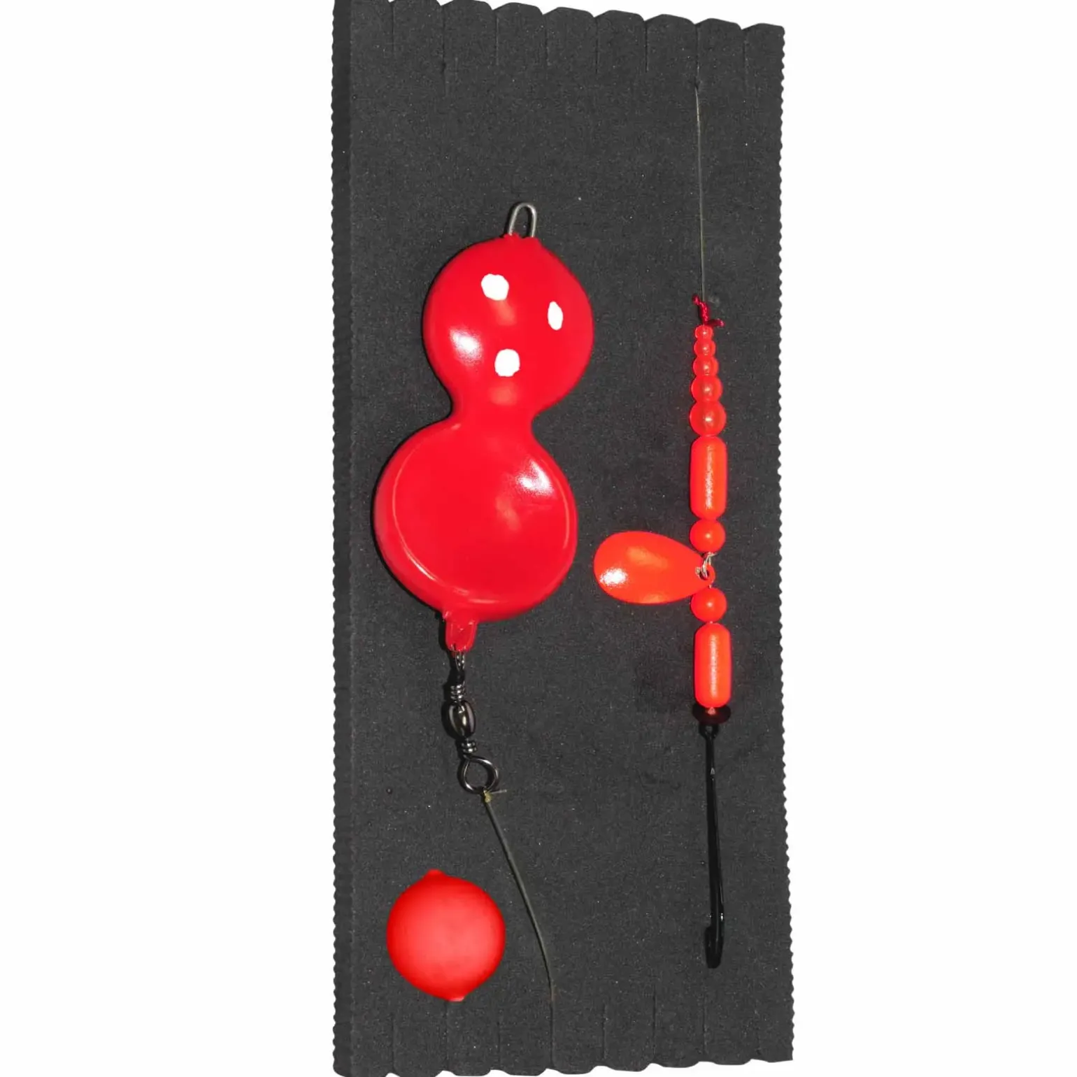 Dieter Eisele Flounder-Doubletten-Lifter 60g rot Plattfisch Montage