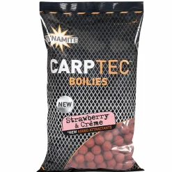 Dynamite Baits Carptec Strawberry&Creme 1.8kg 20mm Boilies