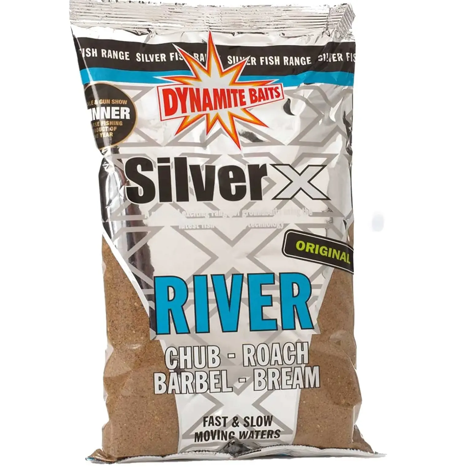 Dynamite Baits Silver X River Original 1 kg Grundfutter Feederfutter