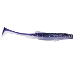 Fishing Ghost RenkyShad SLIM 12cm Purple Cream Gummifisch