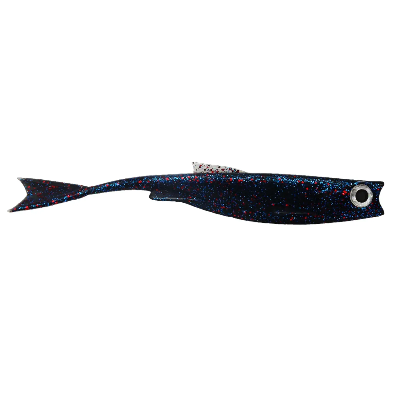 Fishing Ghost RenkyShad VTL 20cm Electric Black Gummifisch