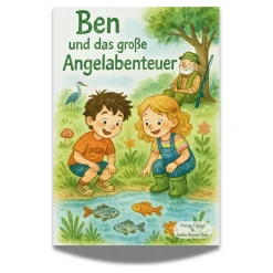 Fishing-King Kids "Ben und das große Angelabenteuer" Kinderbuch