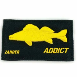 FishXplorer Scratch-Patch Silicone Schwarz Zander Addict