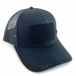 FishXplorer Trucker Cap Wasser- & Uv Resistent Schwarz mit 1 Fishxplorer-Patch