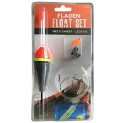 Fladen Köderfisch Knicklichtpose 12g Komplett Set