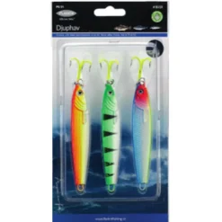 Fladen Set 100g 3 Stück Pilker Angelset