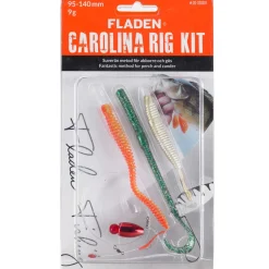 Fladen Set rot 9g 95-140mm Carolina Rig