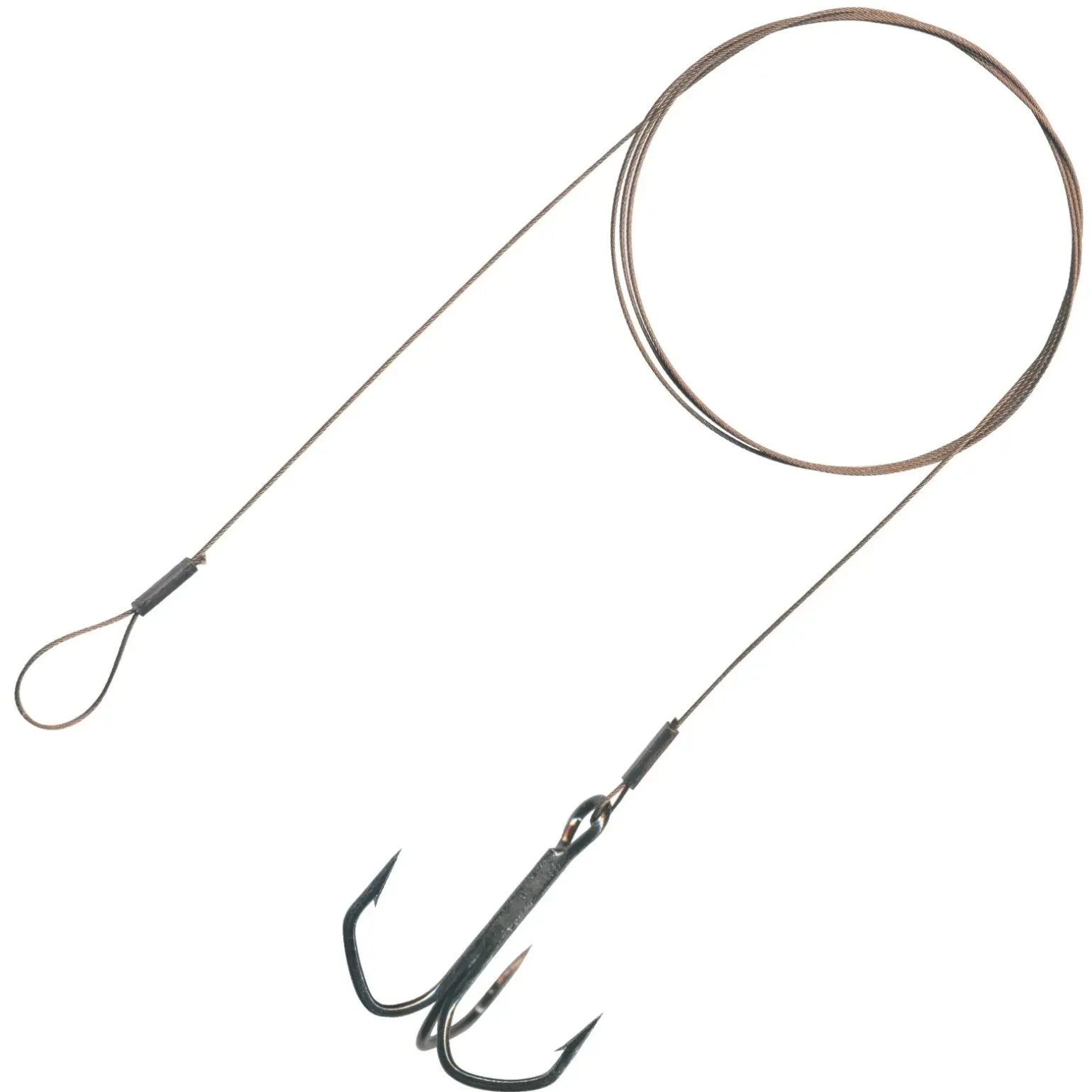 flexonit Masterserie mit VMC Haken 8573BN 70cm 0,36mm 1 Stahlvorfach