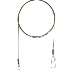 Flexonit Vorfach AFNR-BKK 1 x 19 Ring/Snap 0,25mm 2Stück 50cm  Stahlvorfach