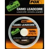 Fox Camo Leadcore Woven 50lb 7m Vorfachmaterial