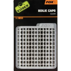 Fox Edges Boilie Caps Clear 120 Stück Karpfenangeln Zubehör Boilie